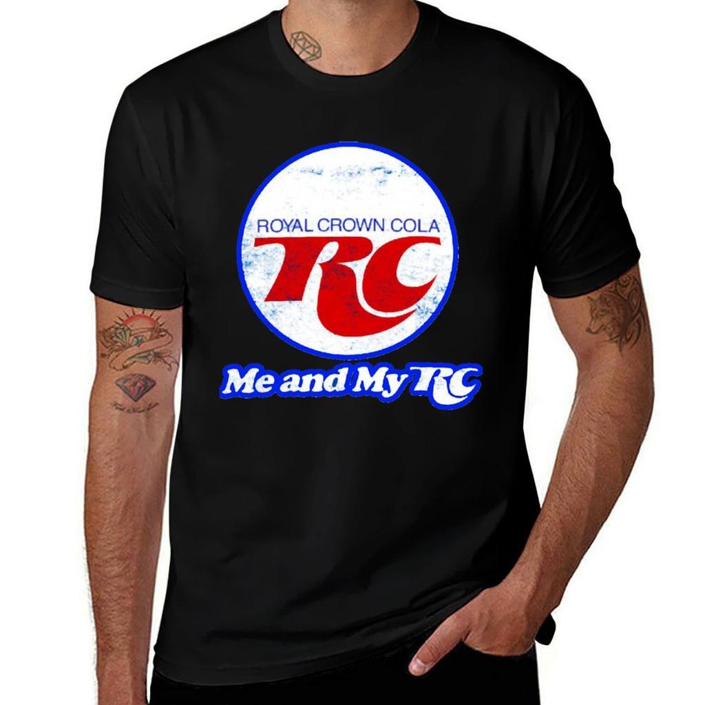 Rc Cola Shirt And Sticker Tshirt Casual Everyday Short Sleeve Tshirt