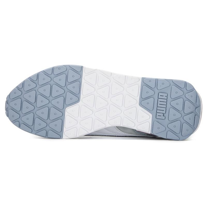 Puma R22 Unisex Grey Violet Blue White Black Low Top Lifestyle Sneakers 383462-13