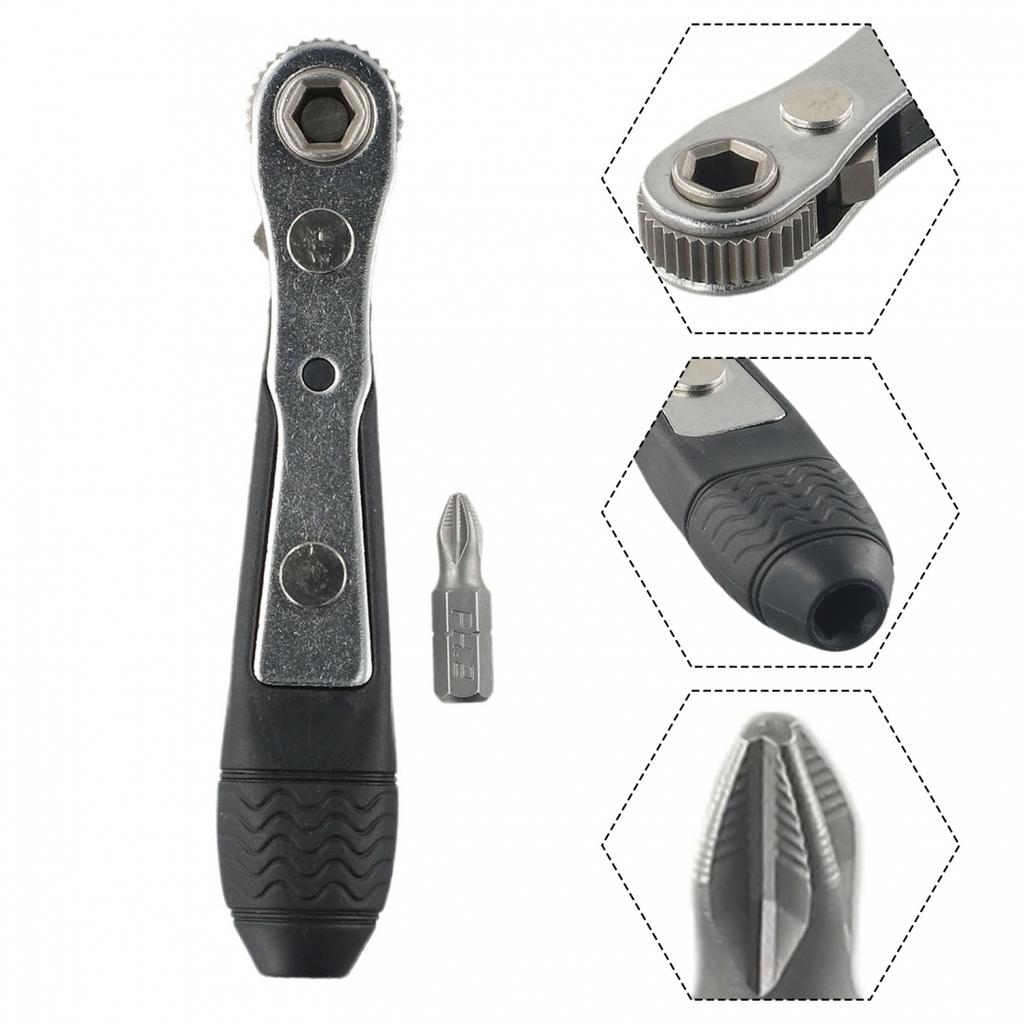 Wrench Fast For Bucking-up Screws Non-slip Handle Single Head