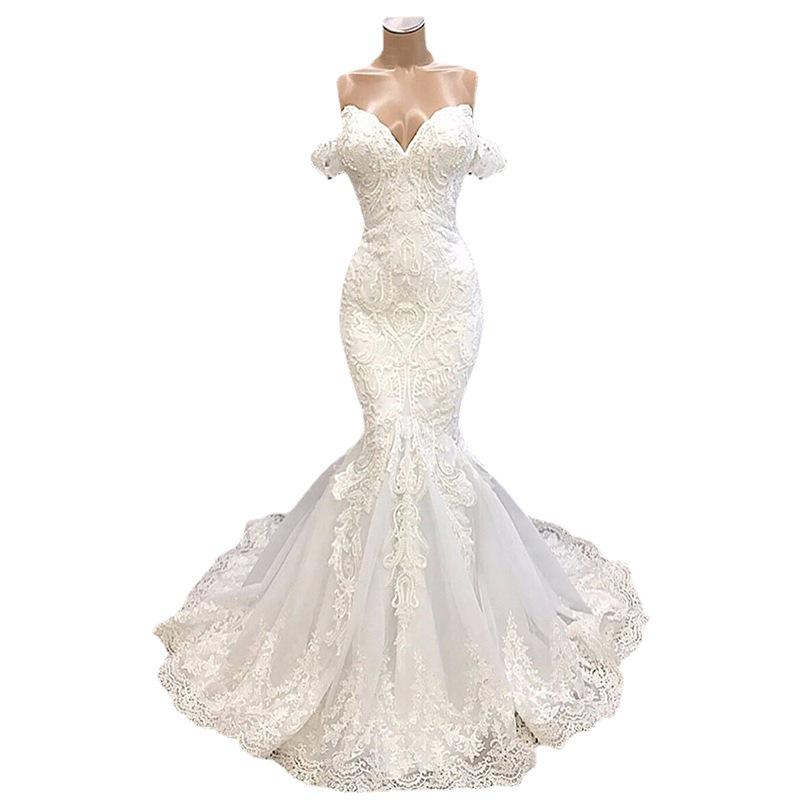 Abito da Sposa Sirena Leggero Estivo Francese 2026: Stile Fiabesco Elegante per Fotografia Nuziale