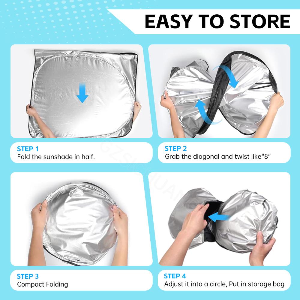 Car Interior Windshield Sunshade Sun Visor For BYD Atto 3 Yuan Plus 2025 2025 2025 2025 2025 2020 Accessories