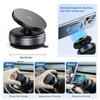 270-Degree Adjustable Gravity Car Phone Holder, Suction Dashboard Mount, Soft PVC Material, Magnetic Desktop Stand for Cars