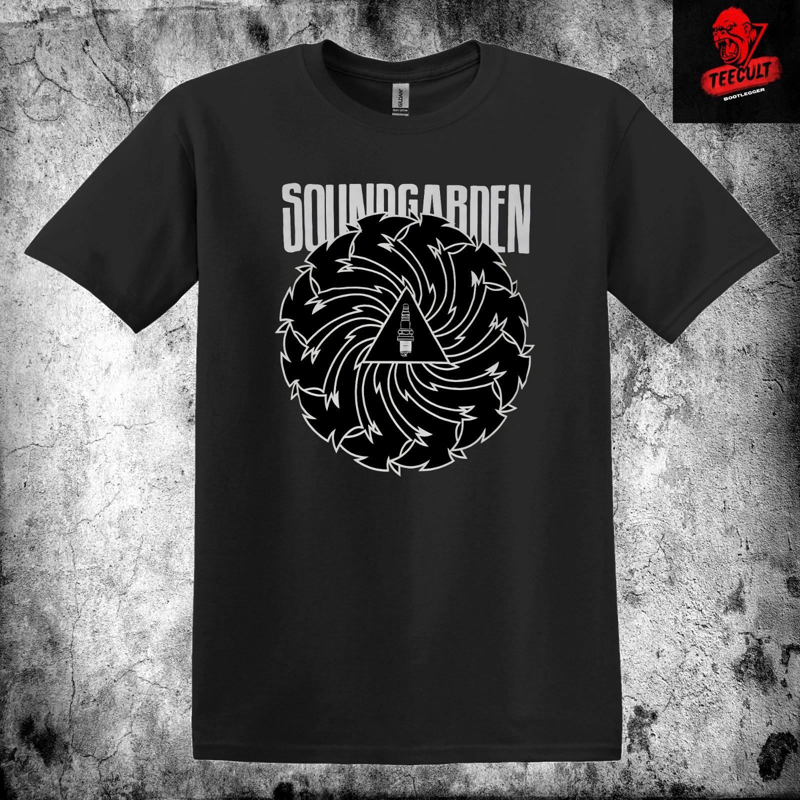 Men s and Women s T-shirts Soundgarden Alternative Metal Rock Unisex Premium Heavy Cotton M