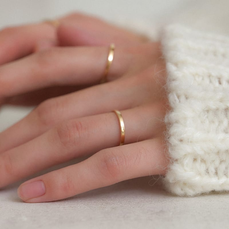 OVLA SLIM MELTING RING SET (2PCS) JR005