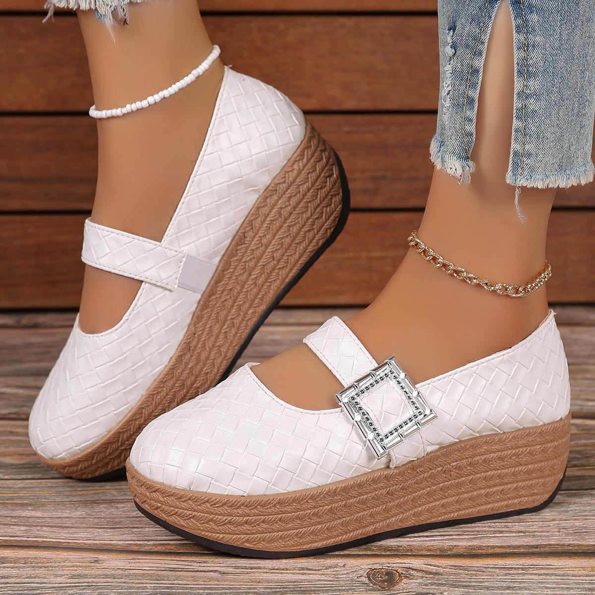 

Fashion Women Sneakers Spring Autumn Platform Designer Shoes for Women Fashion Outdoor Braid Comfortable Sneakers Women Zapatos De Mujer 36 белый