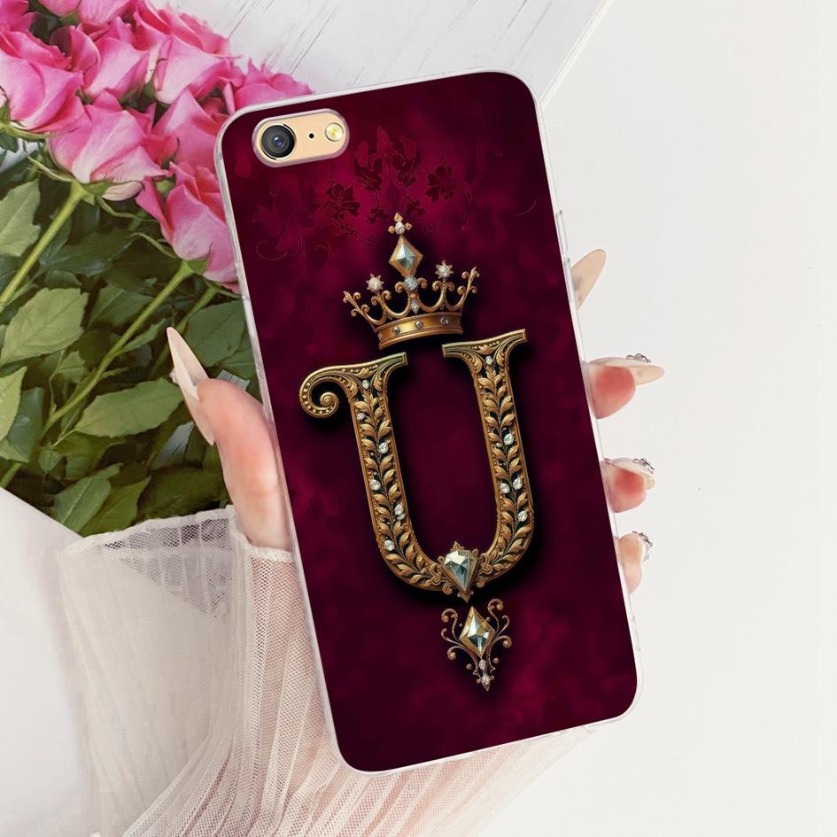 For OPPO A71 2018 Case CPH1801 Fashion A Z Letters Couple Silicone Soft TPU Phone Case For OPPO A37 A37f A37m Neo 9 OPPOA71 Capa