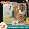 Green Sandalwood Gift Box Comb for Women, Gift Comb Set for Girlfriend, Mom, Head Meridian Nourishing Hair Massage Comb
