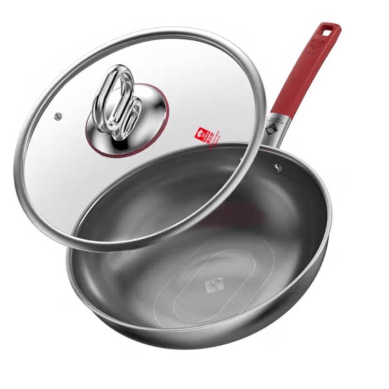 Kombach 3rd Gen Titanium Non-stick Wok Set