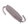CITALL 10pcs 68mm Stainless Steel Silver Motorcycle ATV Muffler Exhaust Pipe Tube Swivel Spring