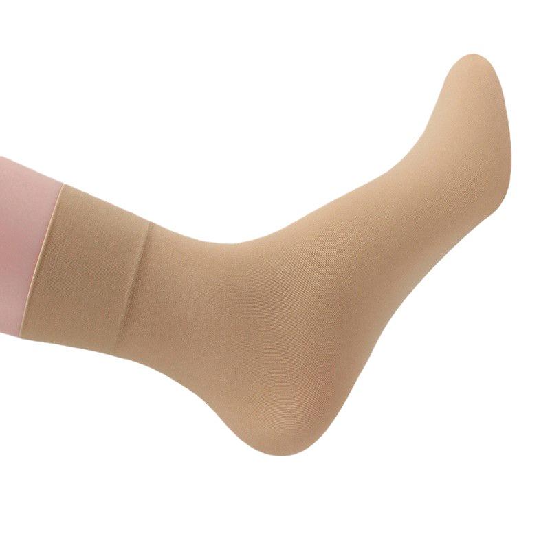 Thick Wide-Mouth Velvet Fishnet Women's Stockings & Men's Solid Mid-Calf Socks