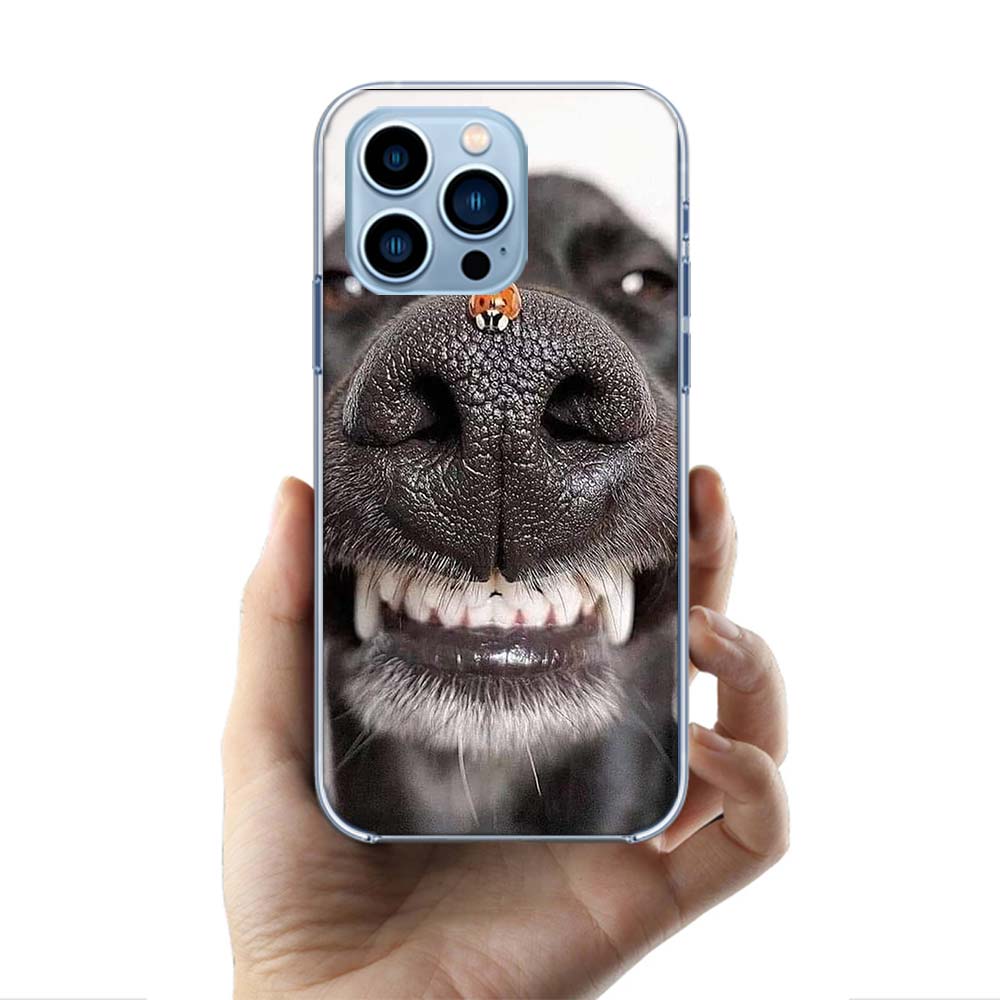 Show You its Cute Dog Nose Cases Phone Case For Iphone 17E 16E 17 Air 16 Pro Max 15 Pro 14 Plus 11 13 12 Mini Cover Cases Compat