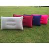Fashion Inflatable Pillow Outdoor Pvc Travel Camping Thick Rectangle Flocking