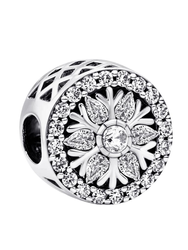 925 Silver Polar Bear Snowflake Hedgehog Winter Charm Bead DIY Bracelet Making High Quality Jewelry Gift