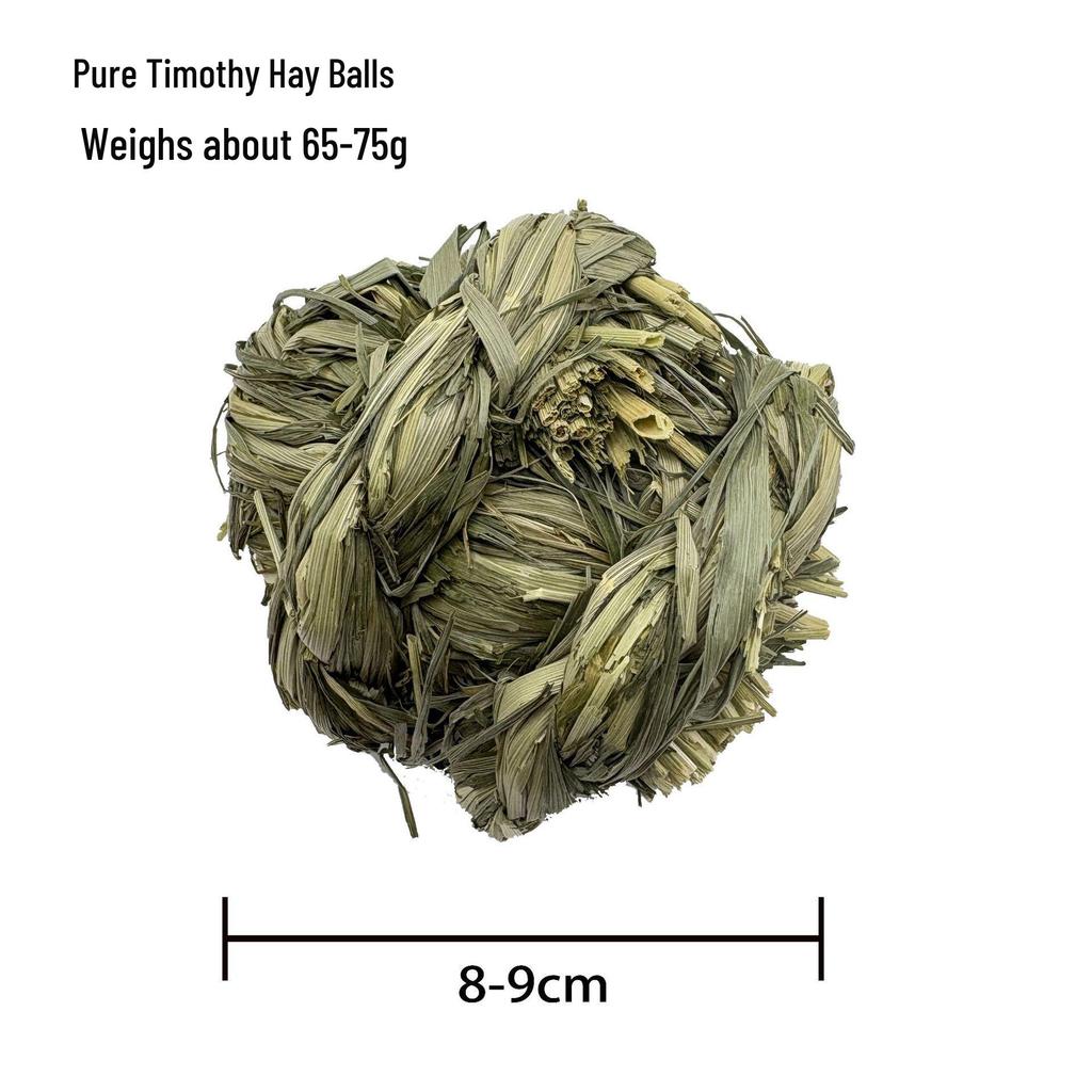 Natural Handmade Woven Rattan Teething and Chew Toy for Rabbits, Hamsters, and Chinchillas - Boredom Relief Ball