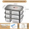 Van Gogh Stainless Steel Microwaveable Lunch Box