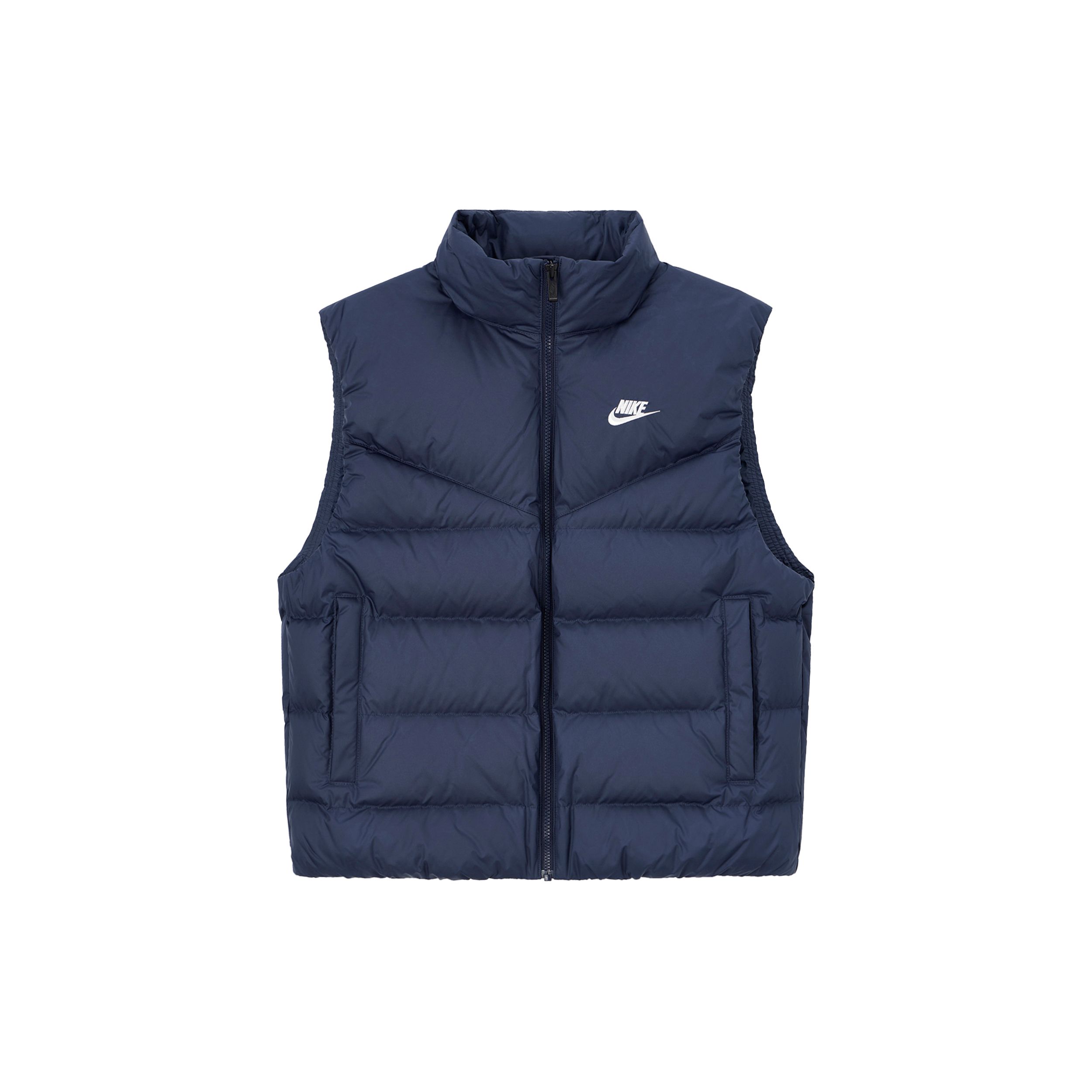 

Nike Therma-Fit Windrunner Спортивная однотонная повседневная жилетка с воротником-стойкой, женские жилеты цвета обсидиан FZ1104-451 XL