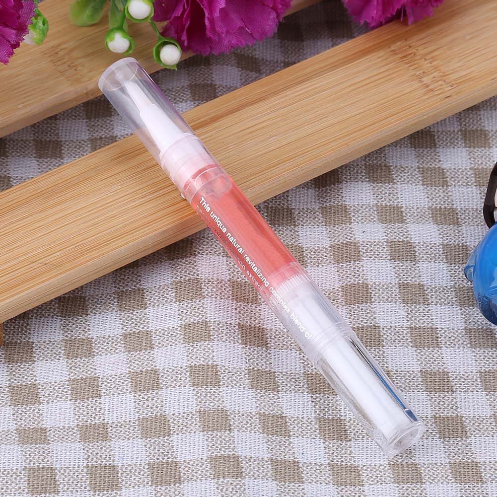 Cuticle Revitalizer Nutrition Oil Nail Art Treatment Barb Soften Pen Manicure Tool Rose