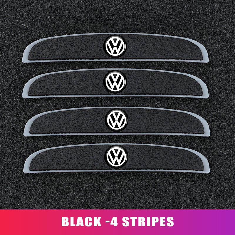 fgg7Car Bumper Protector Collision Strip Door Edge Guard Anti Scratch For Volkswagen VW Polo Jetta Sagitar Magotan Passat B5 B6 B7