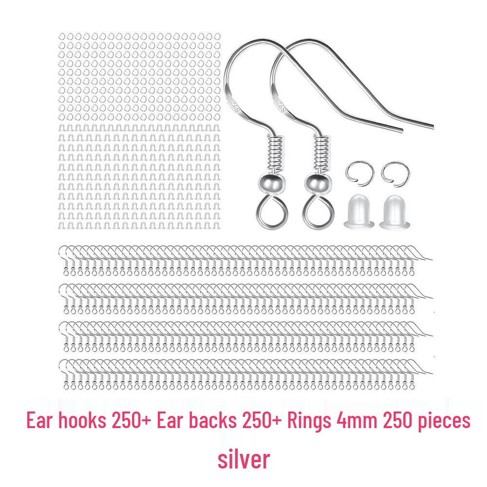 Gold-Plated S925 Silver Copper Ear Hooks for DIY Handmade Earrings