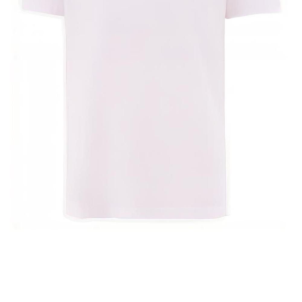 Versace Solid Color Pattern Printed Round Neck Pullover T-Shirt Men Tops White 1008481-1A08489-1W000
