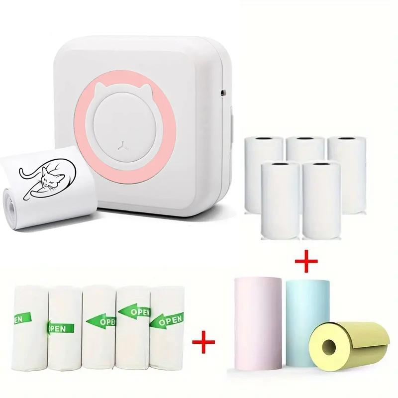 Mini Pocket Printer Gifts Portable Thermal Printer For Pictures/Retro-Style Photos/Receipts/Notes/Lists/Label/ Memo