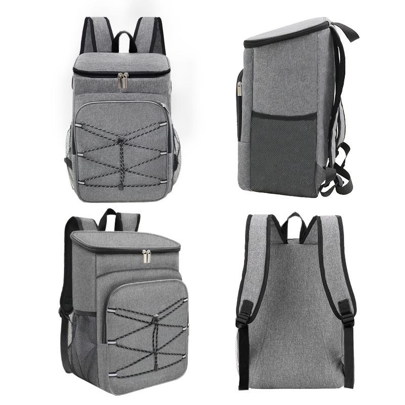 Cross-Border Large Capacity Insulated Picnic Backpack - Oxford Cloth, Double Shoulder Design