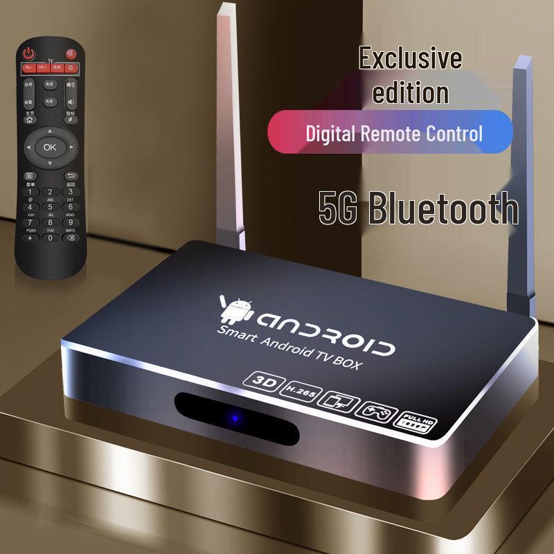 

Двохдіапазонний 5G Android TV Box з Bluetooth та WiFi K7