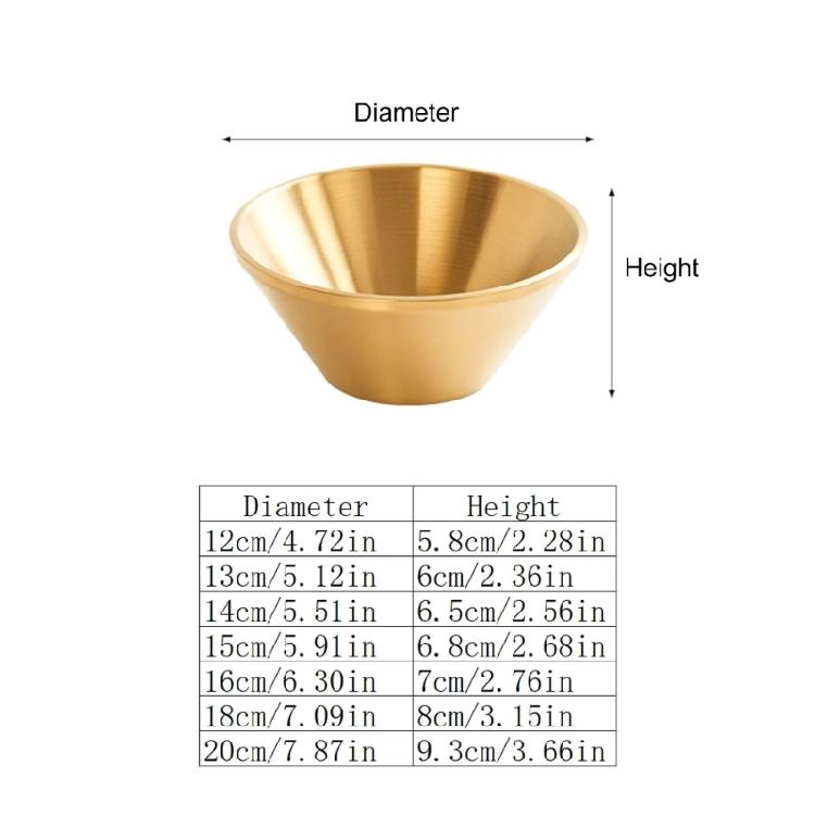 Double Wall Insulated Metal Soup Bowl Kitchen Serving Bowl V Shape Mixing Salad Bowl Dessert Cups Food Container