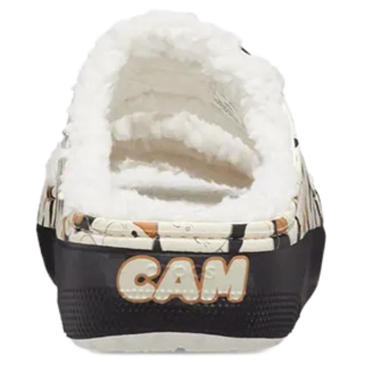 Squishmallows x Crocs Classic Cozzzy Sandal Cam The Cat Men Sneakers Cream Brown Black 210217-90H