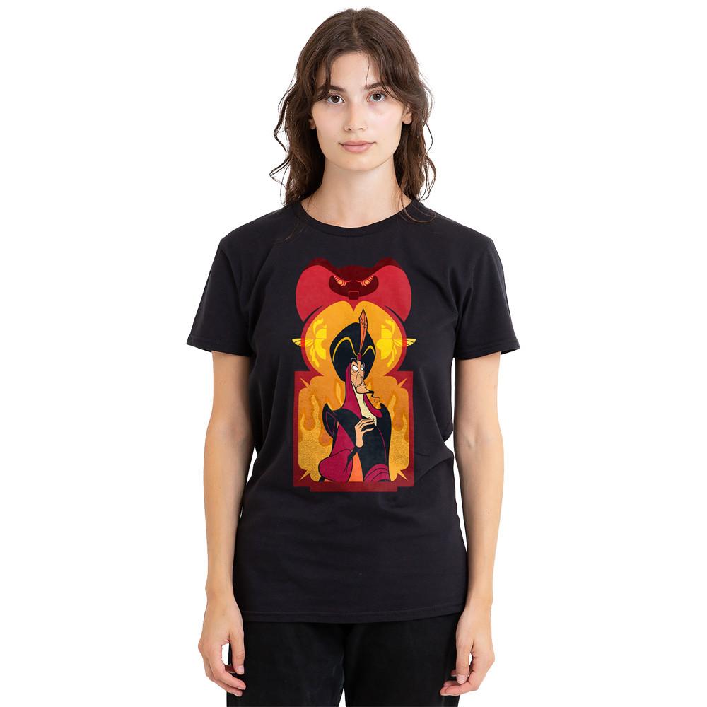 Aladdin The Evil Sorcerer, Jafar T-Shirt S-2XL, Black Unisex T-Shirt XXL