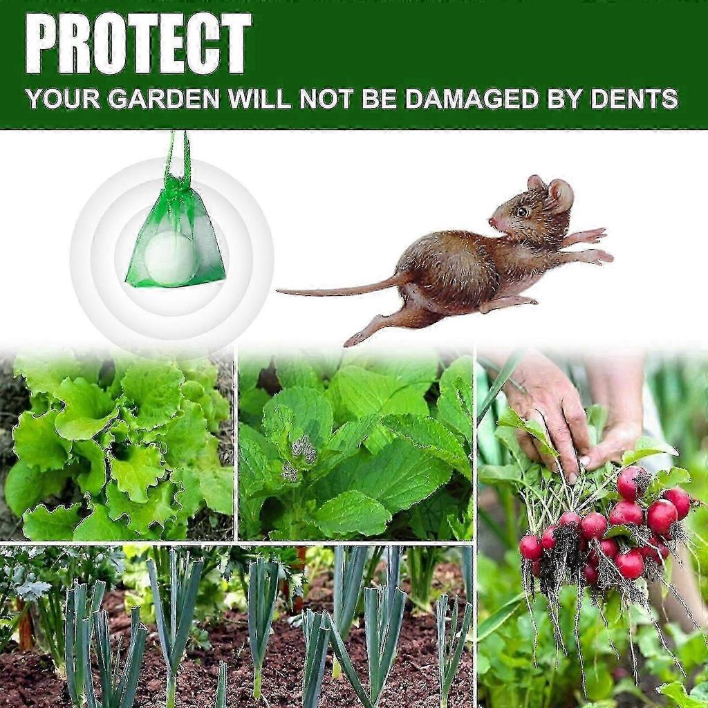 60x Peppermint To Repel Mice Natural Mouse Repellent Ball Natural Peppermint Oil Mouse And Rats Repellent Rodent Repellent With Bag_lucky_b