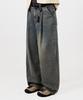 Dimiteulibeullaeg All-Sunday One-Pleat Wide Denim Pants_Corduroy Dust Indigo