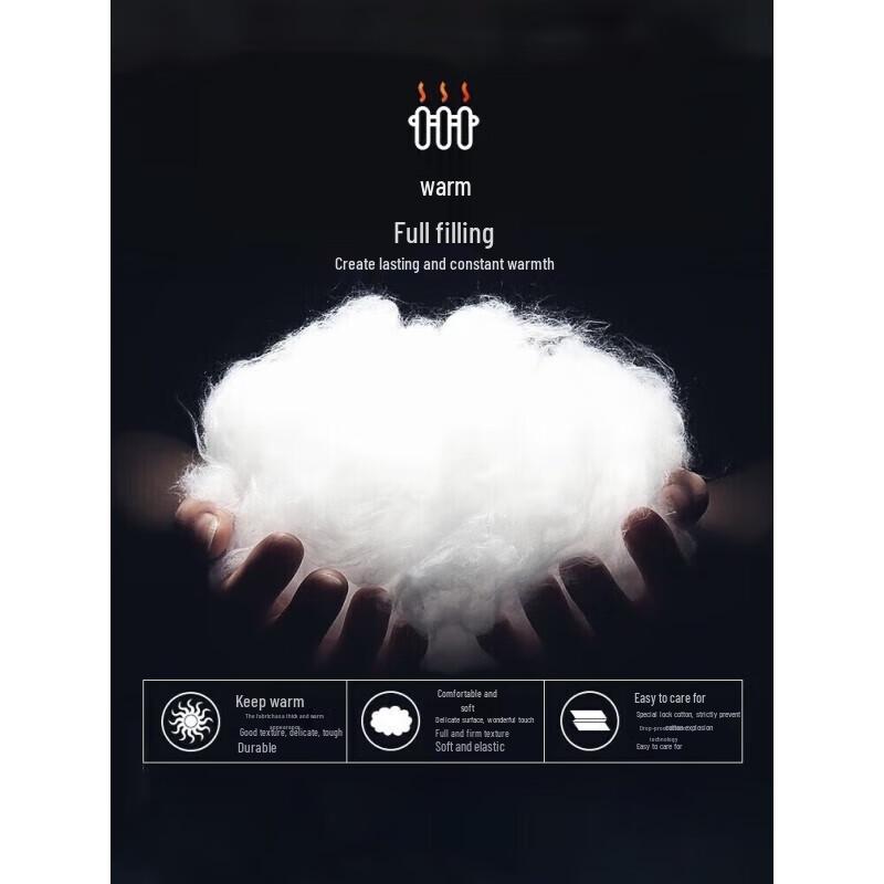 Gilet d'extérieur rembourré épais pour homme Warrior