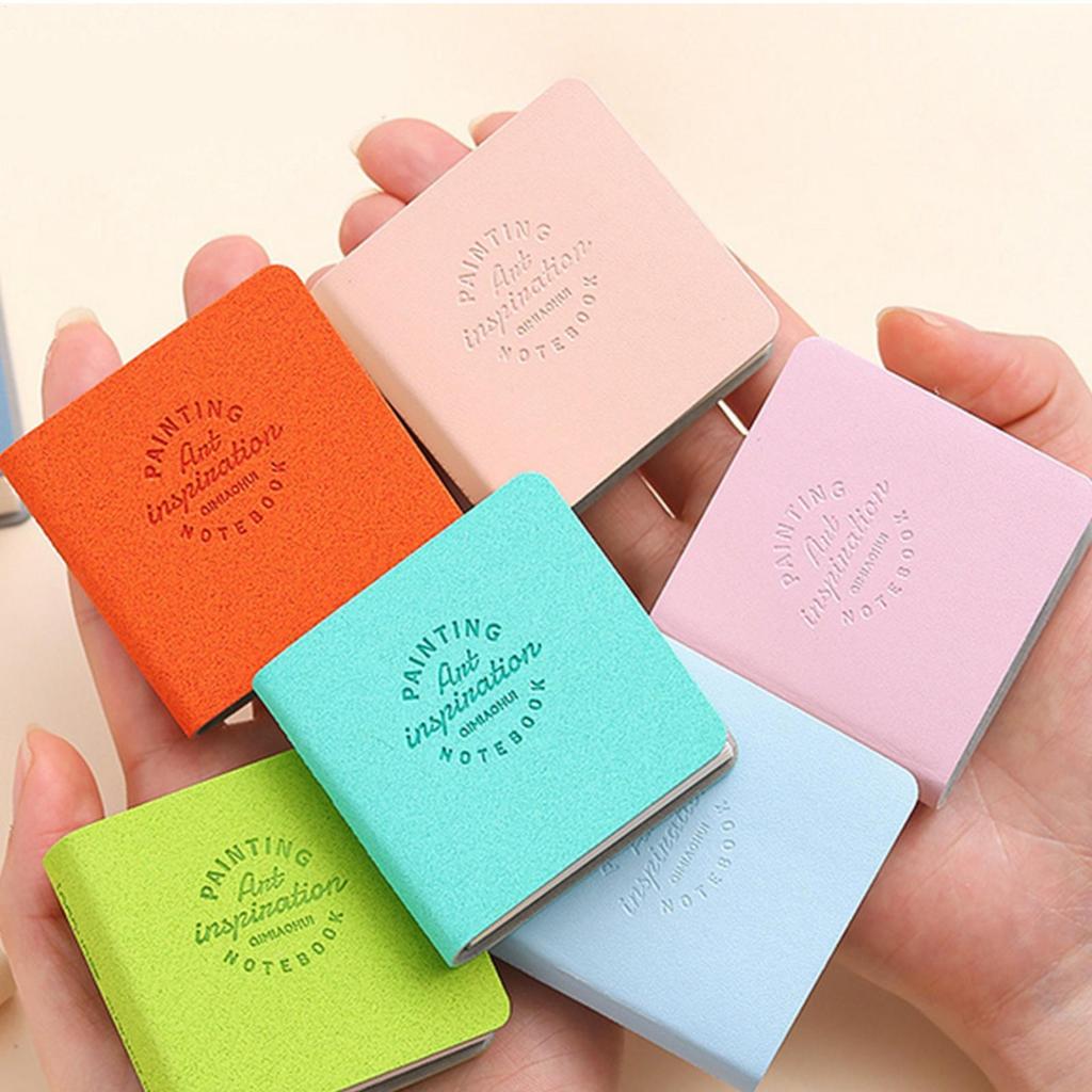 3pcs Small Watercolor Sketchbook 2x2 Inch Mini Cold Press Hardcover Small Paper Pad Watercolor Journal For Kids Teens Artists