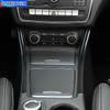 Console Gear Shift Storage Box Side Trim Strips Carbon Pattern For Mercedes Benz A Class W176 CLA C117 GLA X156 Car Accessories