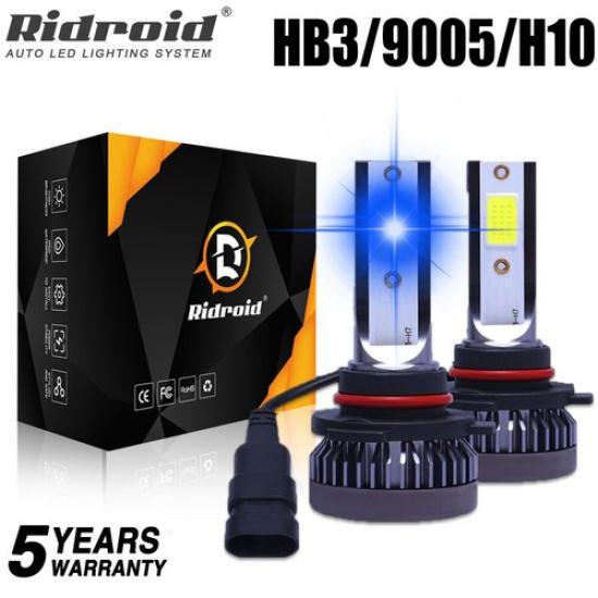 2x 9005 HB3 LED Headlight High/Low Beam Light Bulbs Kit 8000K Super Blue Bright