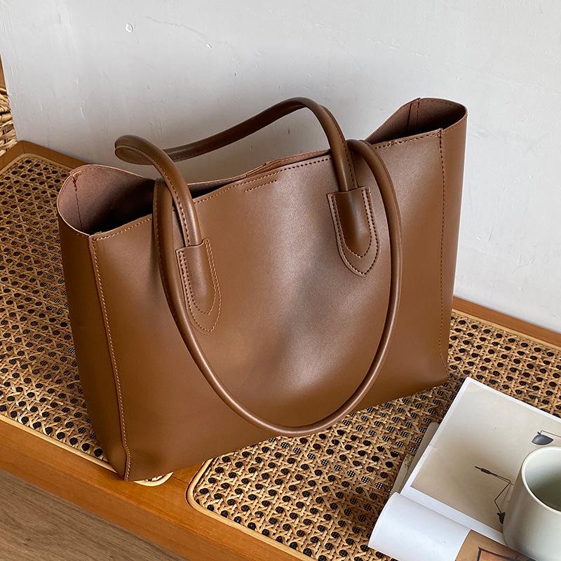 Ретро сумка-тоут женская новая модная корейская сумка для поездок на работу универсальная — фото 3