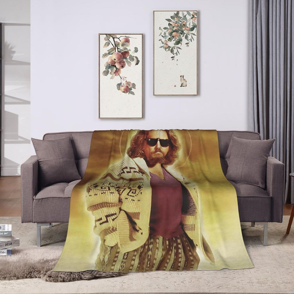 The Big Lebowski  Blanket  Soft Comfortable Plush Throw Blanket For Bedroom Travel Office Flannel Bedspread Bed Cover