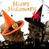 Halloween Pet Hat Cute Witch Hat Shape Hat for Dogs Cat Dress Up Supplies Lovely Carnivals Winter Hat Pet Accessory