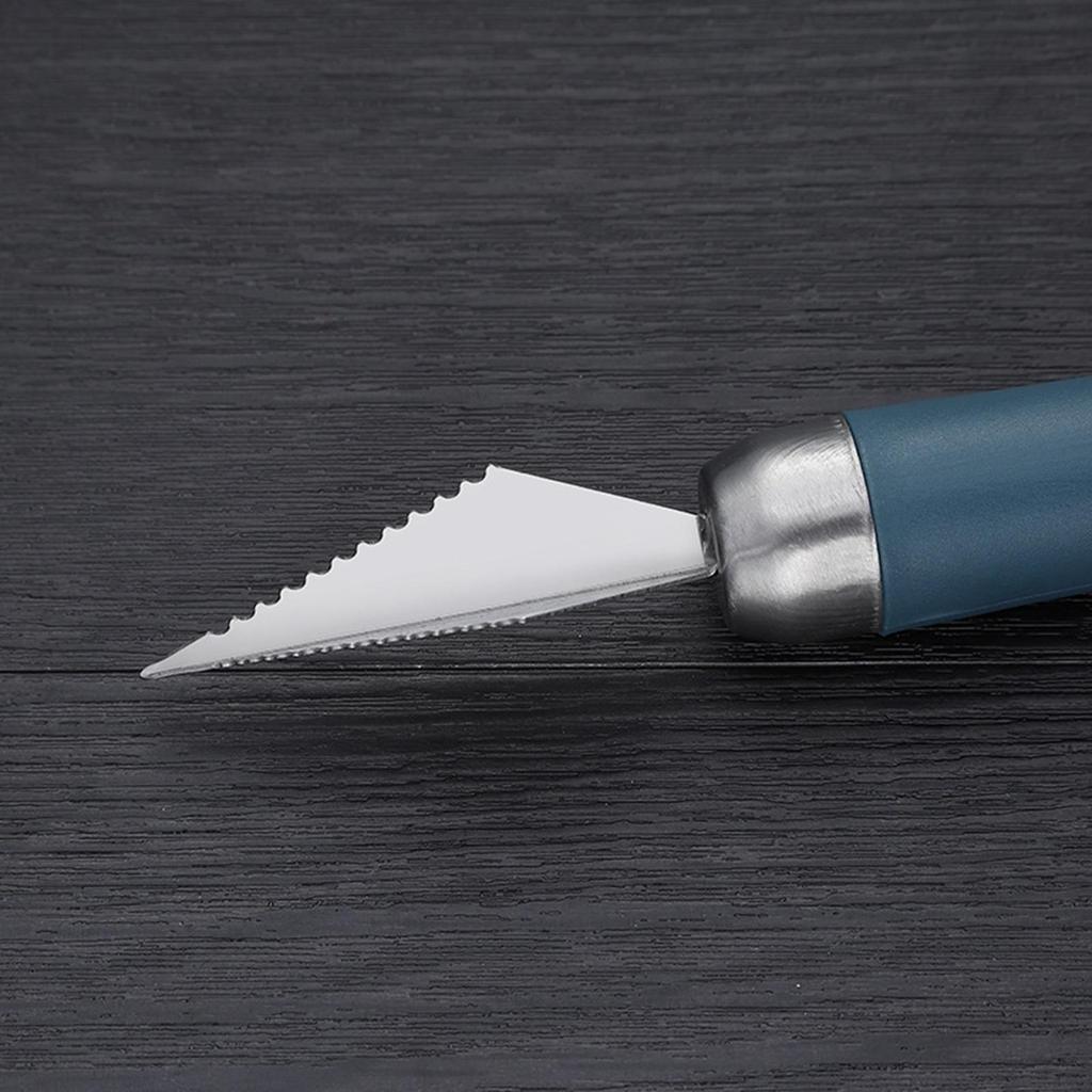 kitchen Carving Modeling tool Stainless Steel Sharp Portable Scimitar for Chef