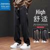 Jeanswest Men's Loose Straight-Leg Outdoor Casual Sports Pants