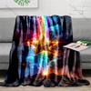 Multiple Sizes Starburst with Rainbow Explosion Blanket Suitable for Home Bedroom Sofa Travel Camping Blanket Various Size Gifts