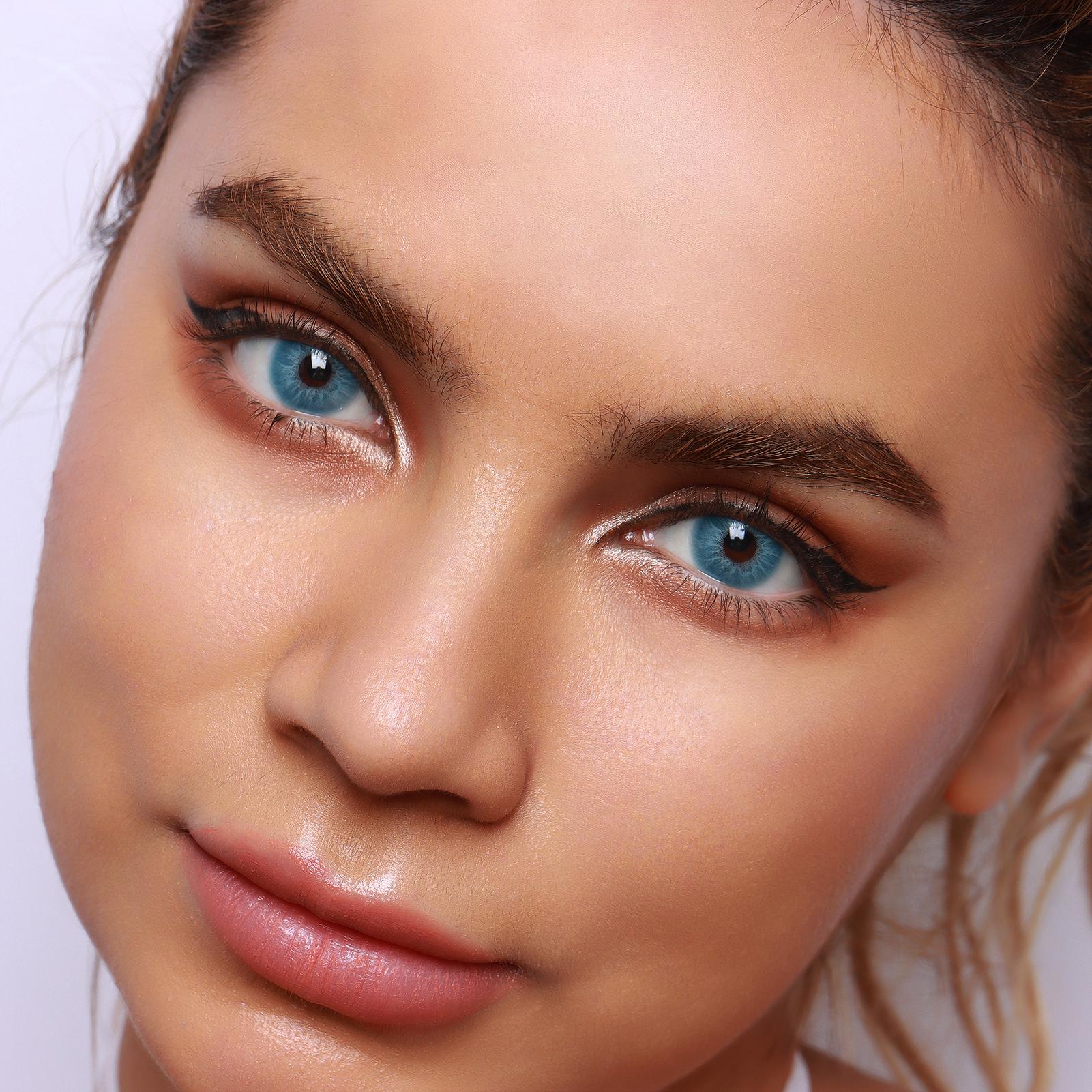 

Цветные контактные линзы для вечеринки, сумасшедшие цвета, увеличивают, украшают естественный вид, красочный макияж глаз