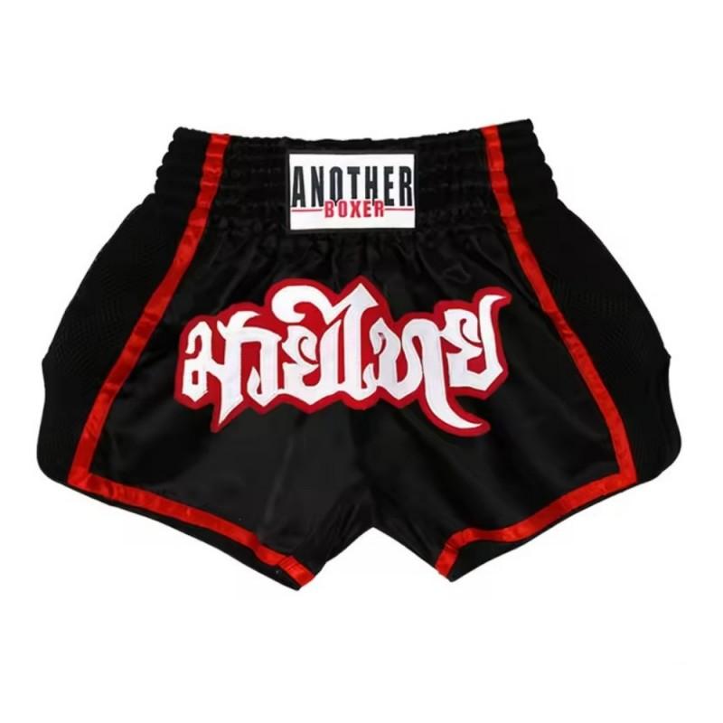 Pantalones Cortos Muay Thai Taekwondo Niños Adultos Hombres Mujeres Retro Cómodos Pantalones Deportivos de Lucha MMA