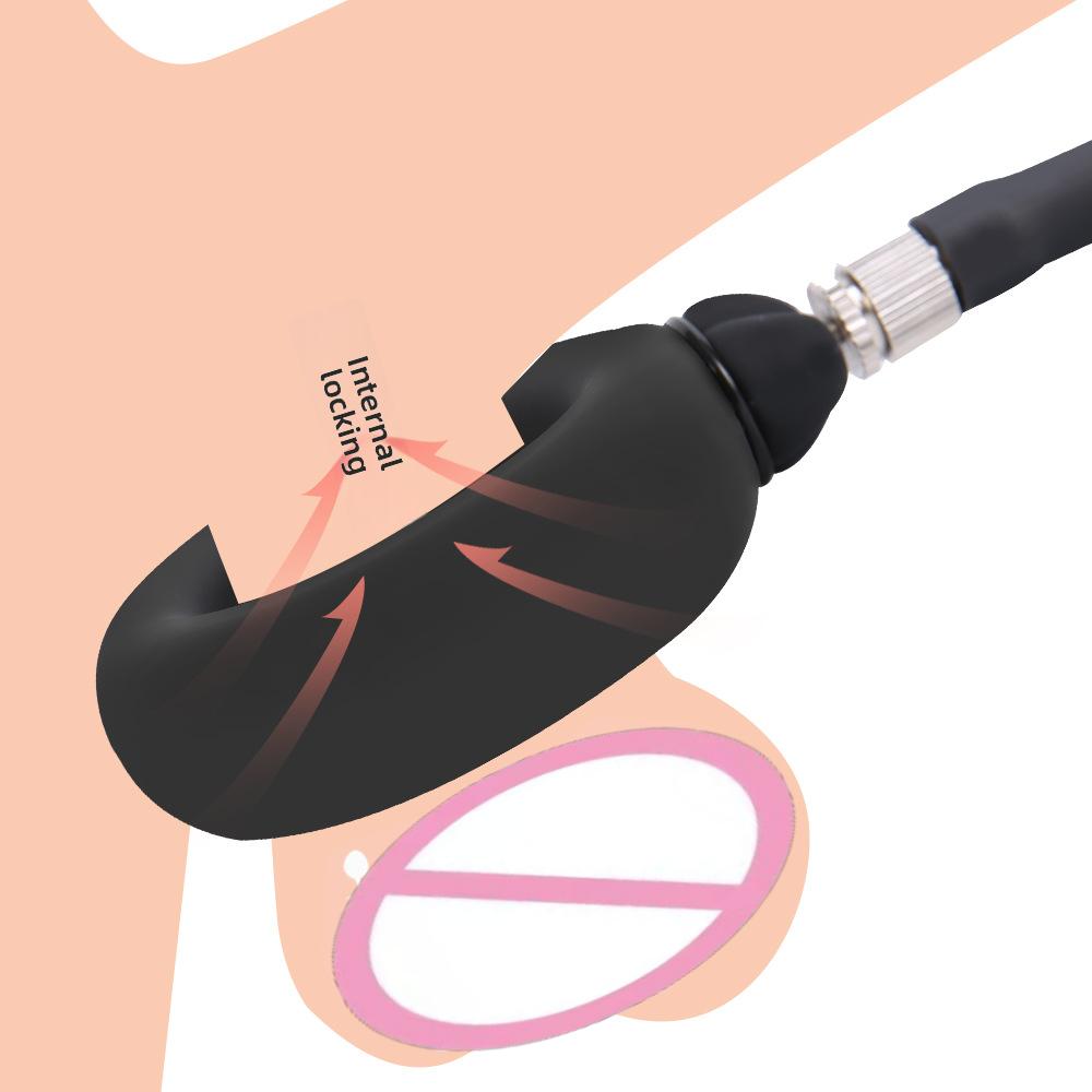 Inflatable Bondage Locking Cum Ring Penis Enlargement Exerciser Erection Ring Penis Pump Removable Inflatable Cock Ring