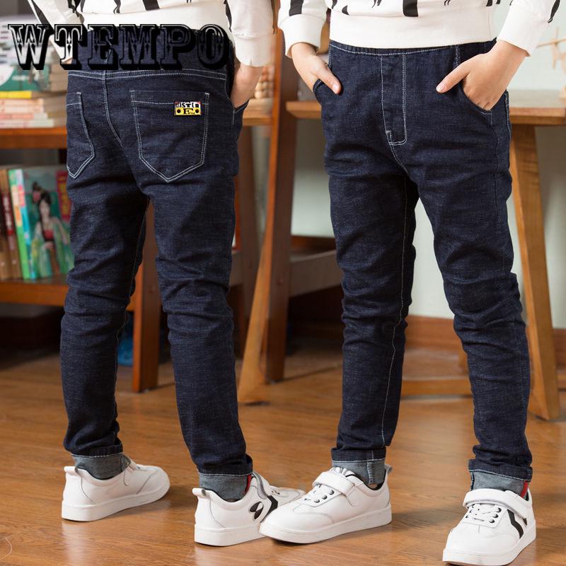 Buy Brand Jeans Children's Clothing Solid Denim Baby Boys Jeans Kids