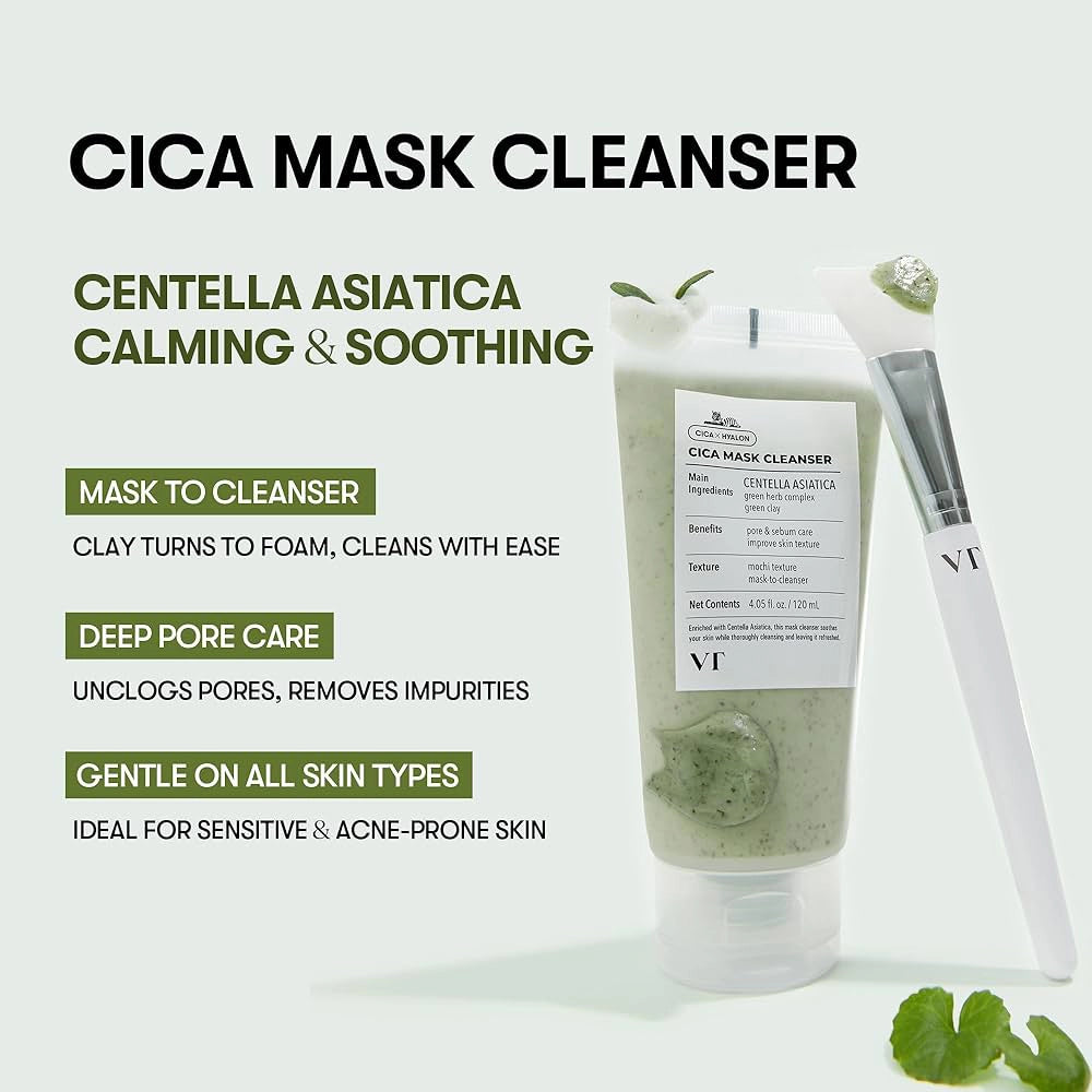 VT COSMETICS Cica Mask Cleanser 120ml