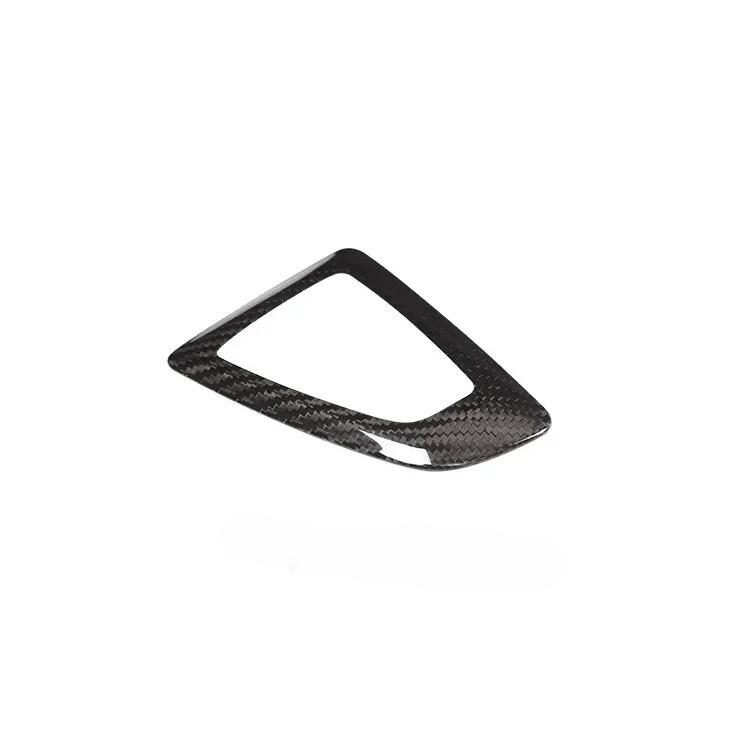 For BMW 1 2 3 4 Series F20 F22 F23 F30 F31 F34 GT F32 F33 Car Console Gear Shift Panel Real Carbon Fiber Cover Trim