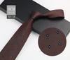 Men'S Tie 8Cm Dress Gentleman'S Suit Shirt Burgundy Wedding Groom Pattern Hand Wear Business Tie