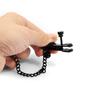 Three-Headed Double-Peak Metal Bell Nipple Labia Clitoris Clip Flirting Nipple Clamps